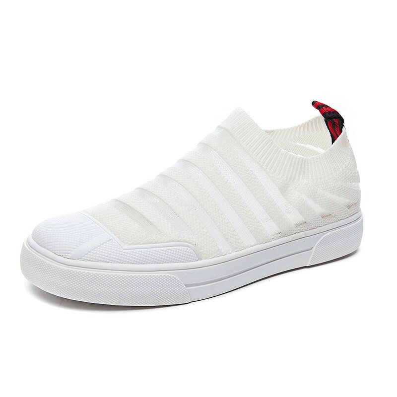 Skateboard Schuhe Frauen Weiß Super Licht Unterhose Auf Socke Turnschuhe Frühling Sommer Ich bin Freien Sportlich Sport Schuhe Fitnessstudio Trainer Wohnungen: Weiß Schuhe Frau / 7