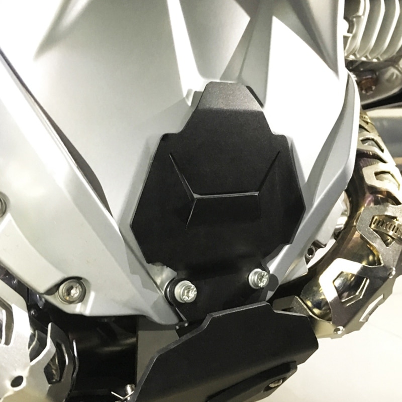 For BMW R1200Gs LC R 1200 Gsa LC R1200R LC R1200Rt LC Front Engine Housing Protection (Silver)