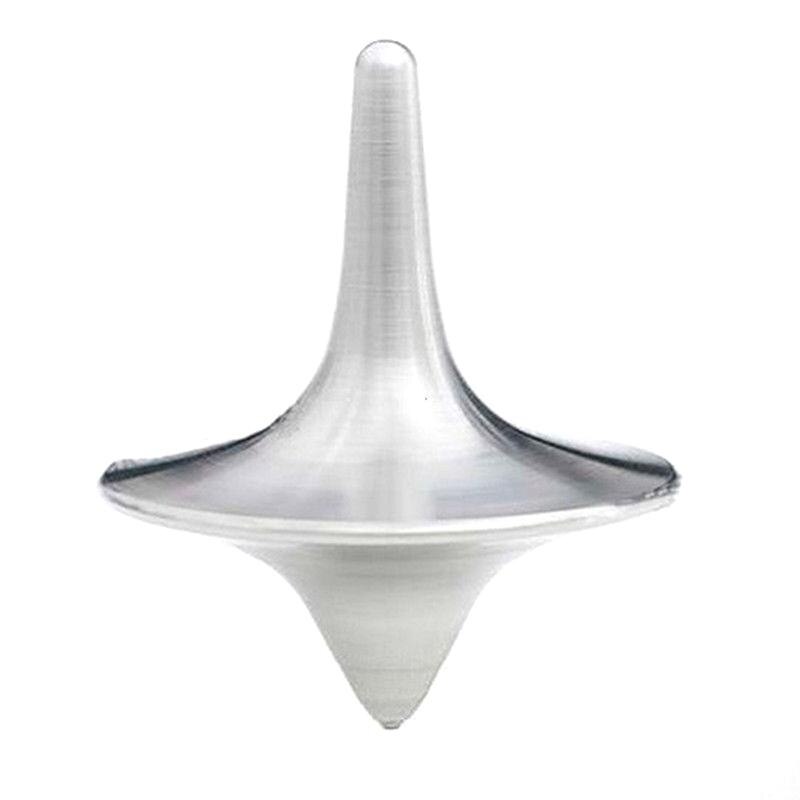 Dongzhur 1pc metallkreisel, hervorragend präzise, silberne spitze, lmy 238 s3 l 4