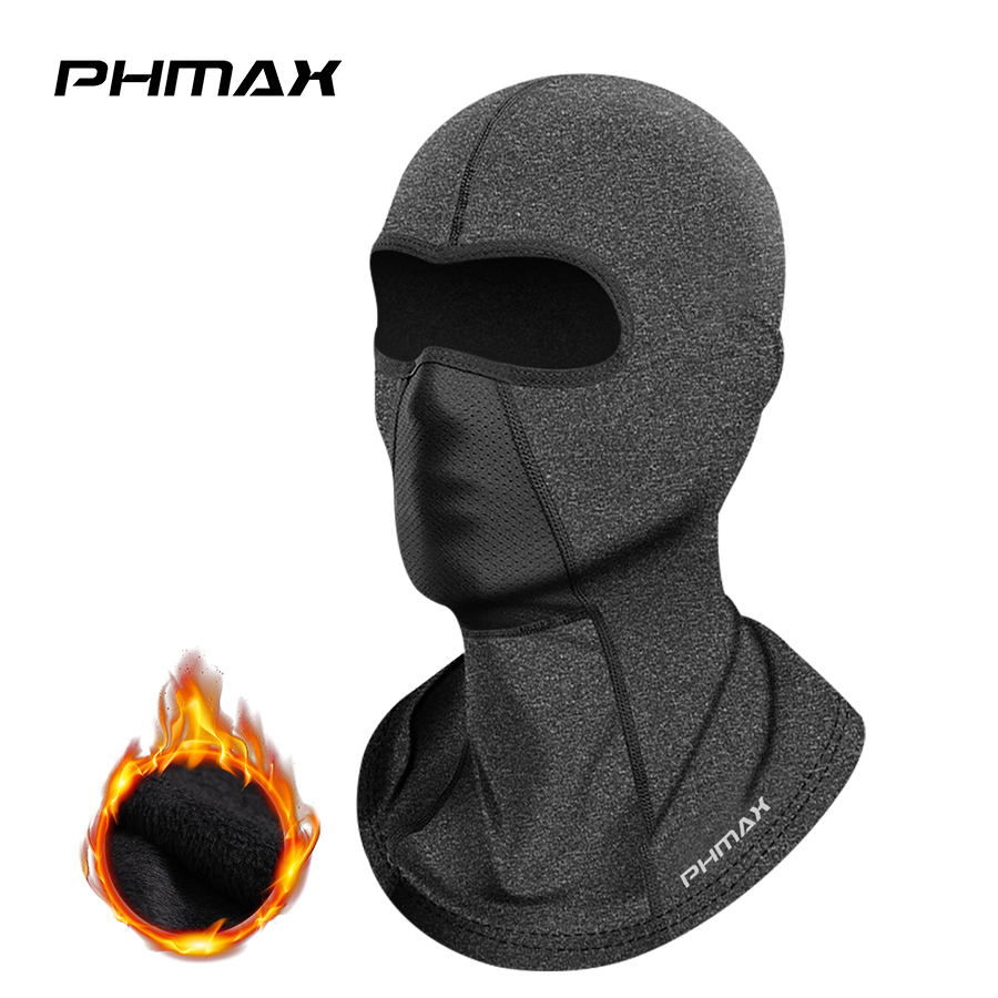 PHMAX Motorrad-Reitmaske, Windschutz und Wärme, atmungsaktiv, Vollgesichtsmaske, Sturmhaube, Mütze, Schal, Kapuze, Moto, Radfahrer, Windkappe