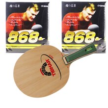TIBHAR-palas de juego con 868 gomas, raquetas de Ping Pong, pala de para tenis de mesa