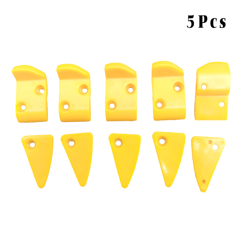 Band Gegrilde Band Machine Onderdelen Invuurloze Vogel Hoofd Pad Wiel Bescherming Pad Plastic Beschermende Pakking Pad Vogel Hoofd Bescherming: Blauw