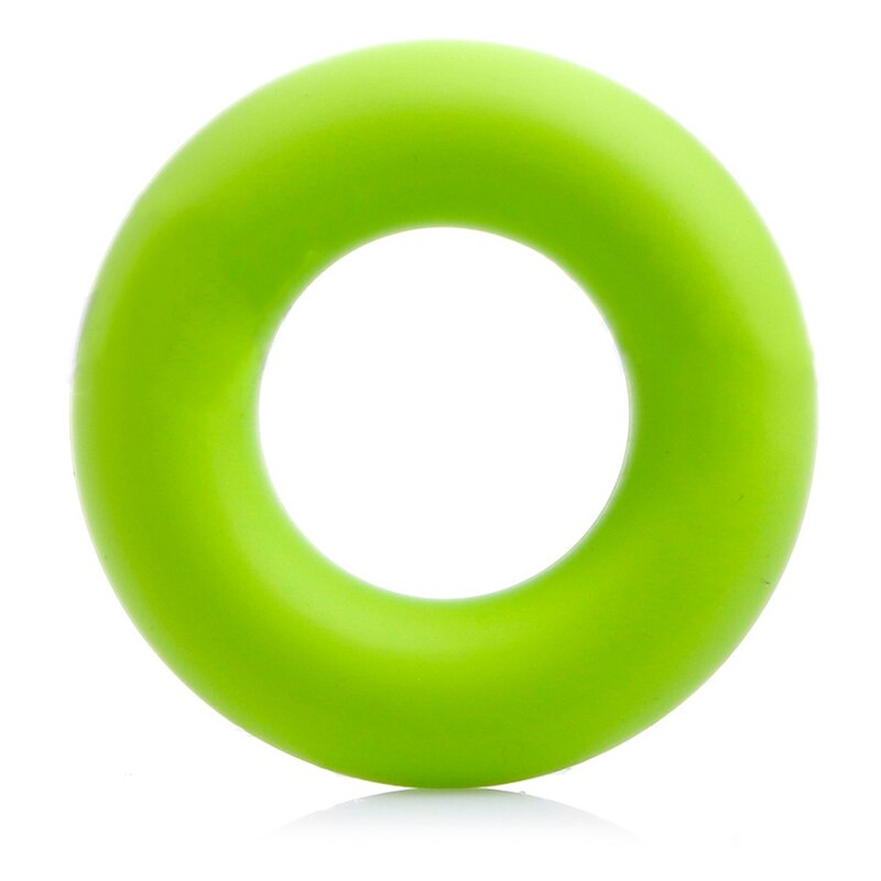 1 stk 7cm diameter styrke håndgrebsring muskelkrafttræning gummiring motionsmaskine gym expander griber styrke fingerring