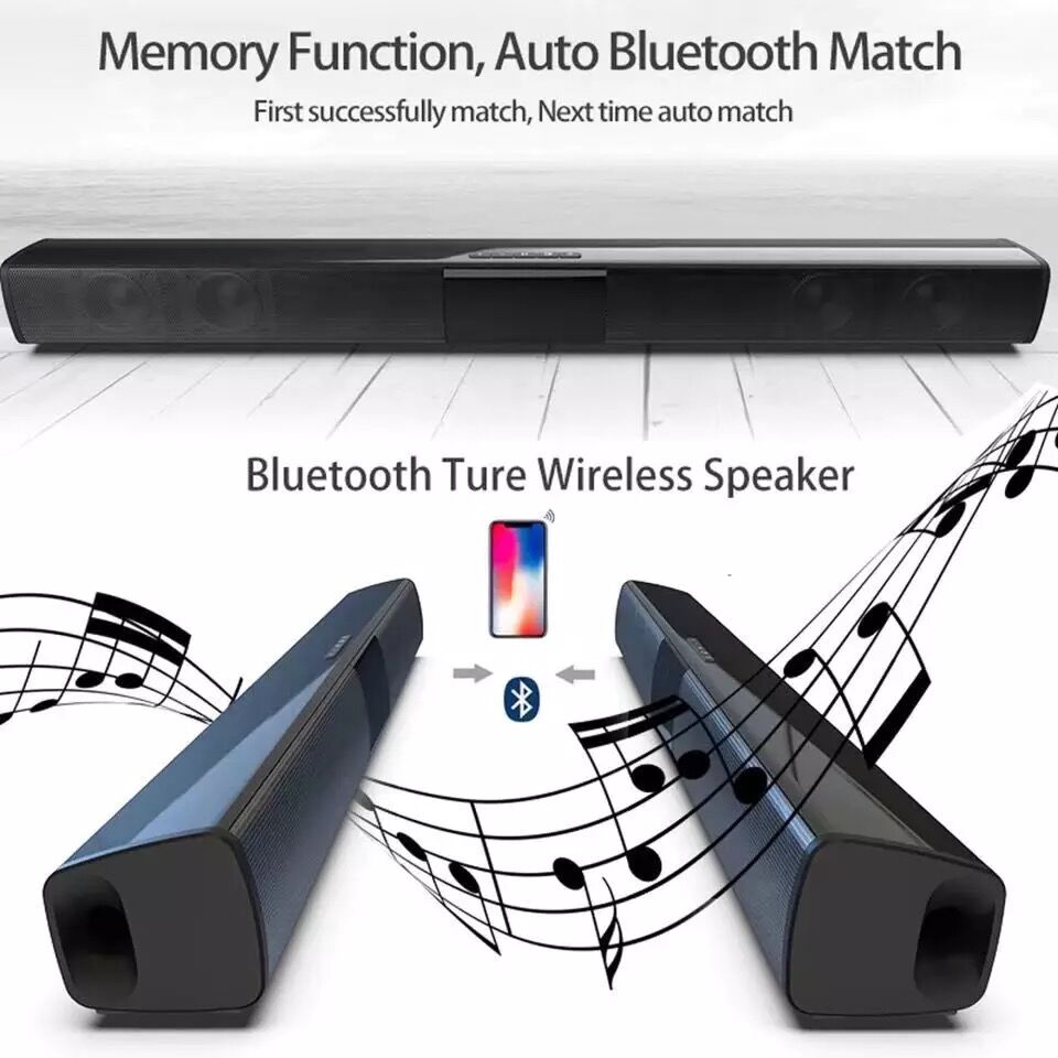 TV Soundbar Bluetooth Home Theater Speaker Stereo boombox Bass Sound bar subwoofer Column Support Som Computer Speakers