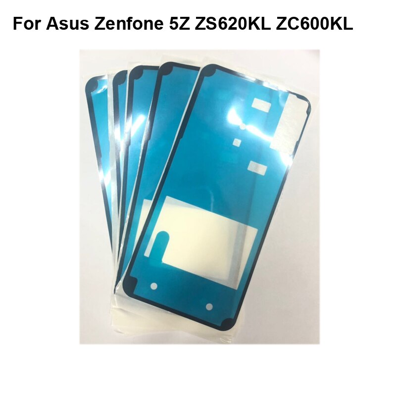 1Pc Plakband 3M Lijm Terug Batterij Cover Voor Asus Zenfone 5Z ZS620KL ZC600KL Back Rear Deur Sticker voor Asus Zenfone 5 Z