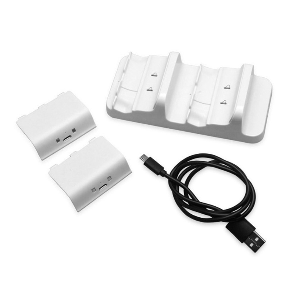 For Xbox One Game Accessories USB Stand Charging Dock Dual Charging Base Controllers Portable Charger