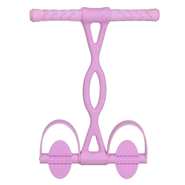 TPR Pilates Yoga rallye formation Sit-up équipement de Fitness gymnastique entraînement pédale rallye corde maison Fitness pédale tirer corde Sports: Rose