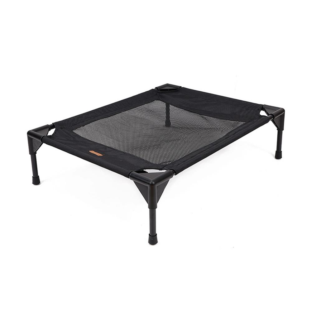 Pet Raised Bed Indoor Elevated Pet Cot Raised Cat Cots Outdoor Pet Bed with with Breathable Mesh for Large Medium Small Dogs