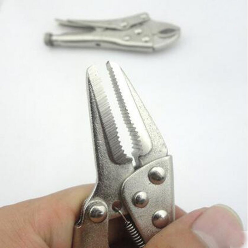 5inch Locking pliers round nose Straight Jaw Welding Tool Straight Jaw Lock Mole Plier Vice Grips Pliers