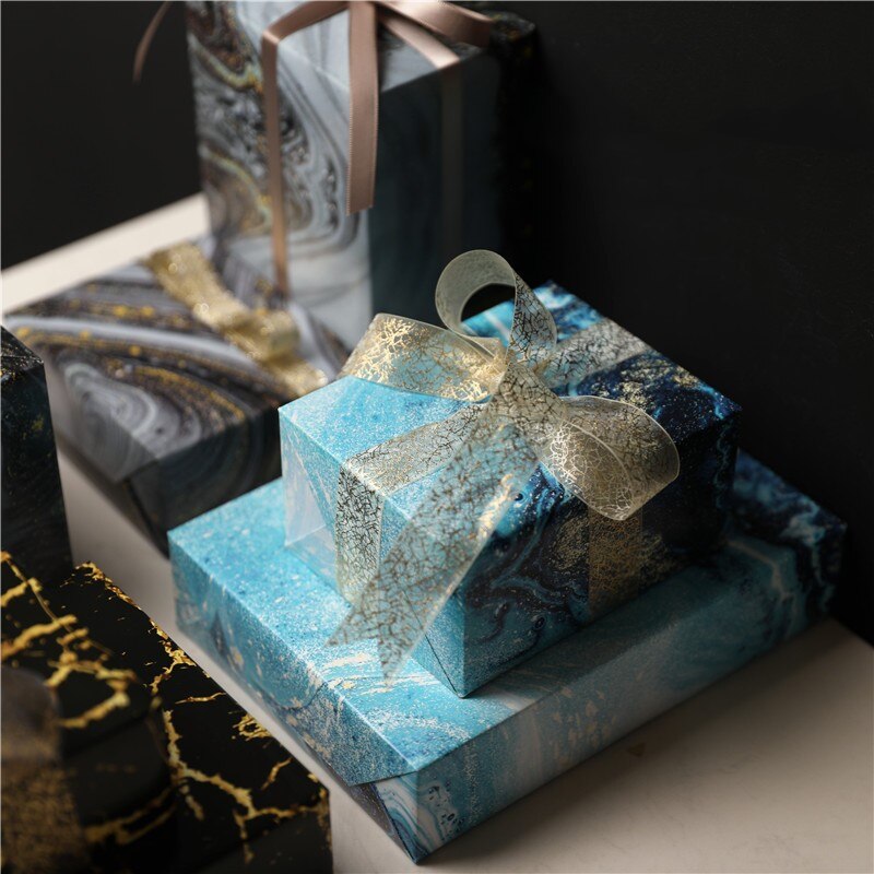 4 stuks kerst inpakpapier rol kraft inpakpapier kraftpapier papier