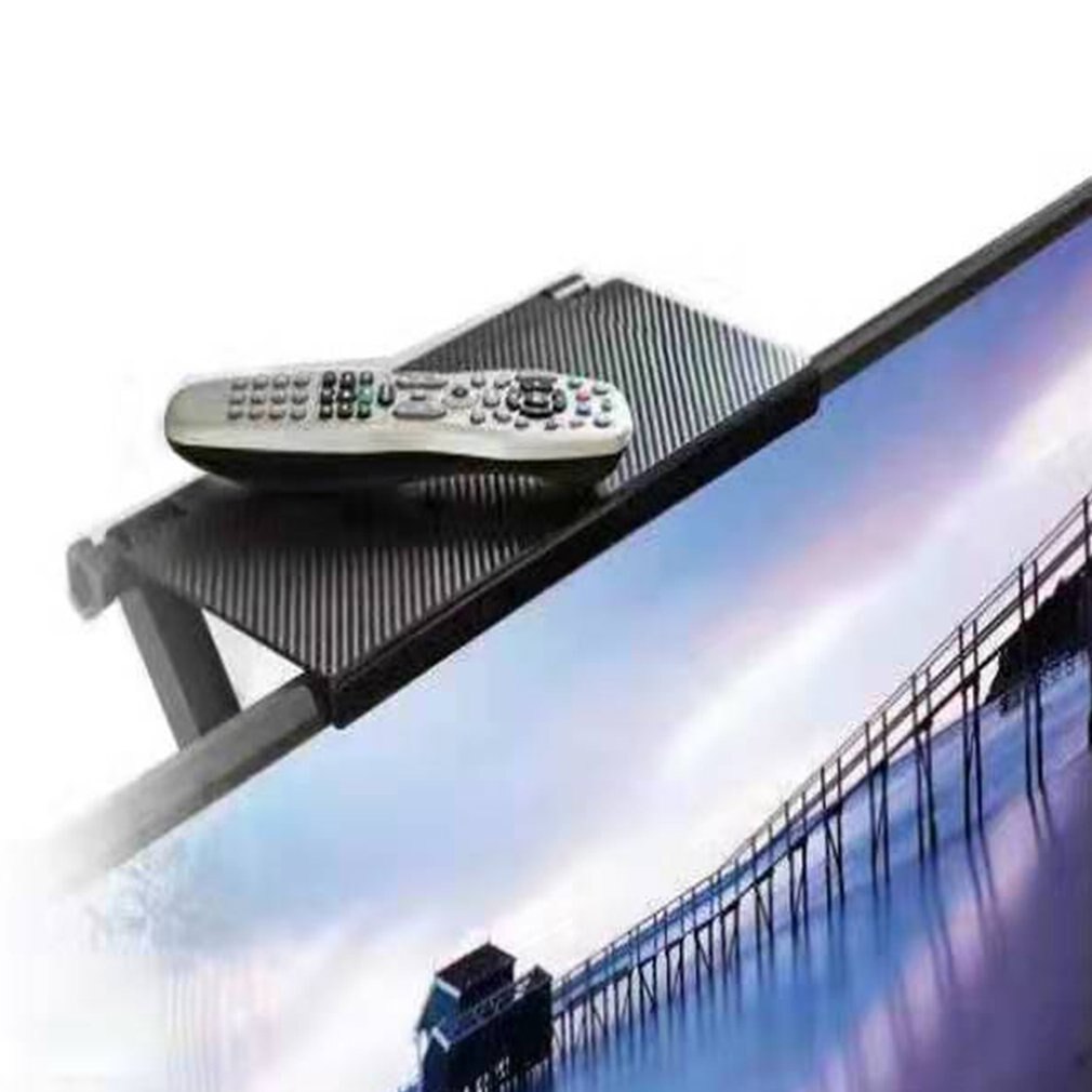 Tv Afstandsbediening Rek Antislip Plastic Grip En Swivel Clamp Abs Plastic Desktop Tv Kabel Doos Kleurrijke Pakket