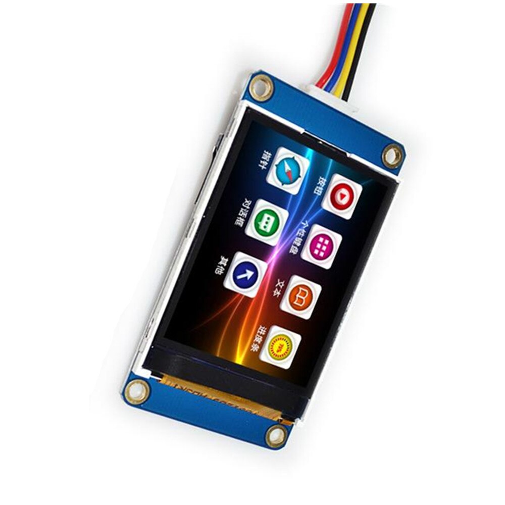 Taidacent Graphic Card Uart Serial 24 Pin 240x320 Color Resistive Touch Screen Tft Lcd Display 2.4 Inch Tft Lcd Module