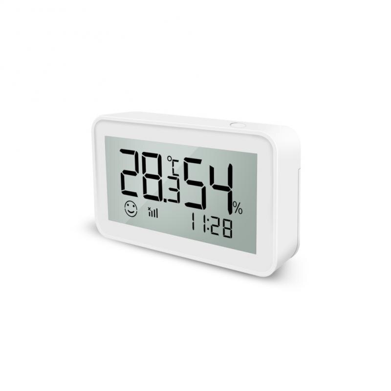 Fuzzbat Tuya ZigBee Temperatuur en Vochtigheid Sensor LCD-scherm Indoor