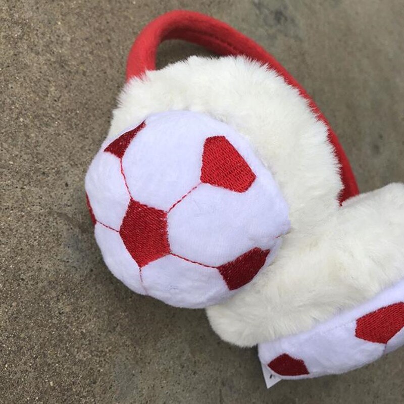 Nowe chłopięce i dziewczęce zimowe ciepłe śliczne futrzane kreskówki pluszowe nauszniki dla dzieci zagęścić pokrycie uszy dla dzieci nauszniki z pałąkiem na głowę