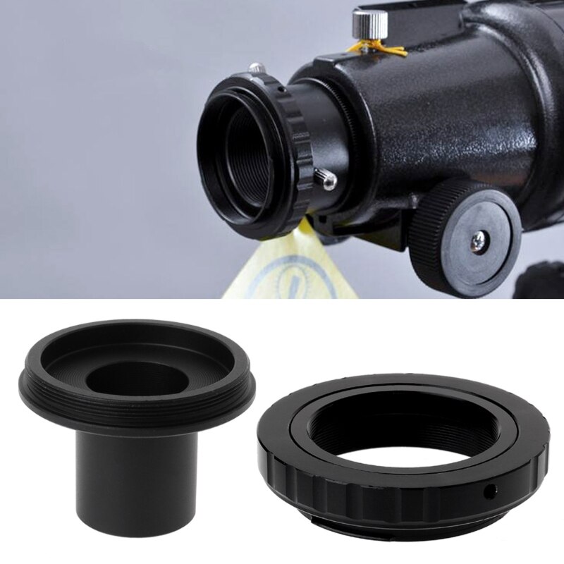 Metal Bayonet Mount Lens Adapter 23.2MM for Canon EOS DSLR Cameras to Microscope