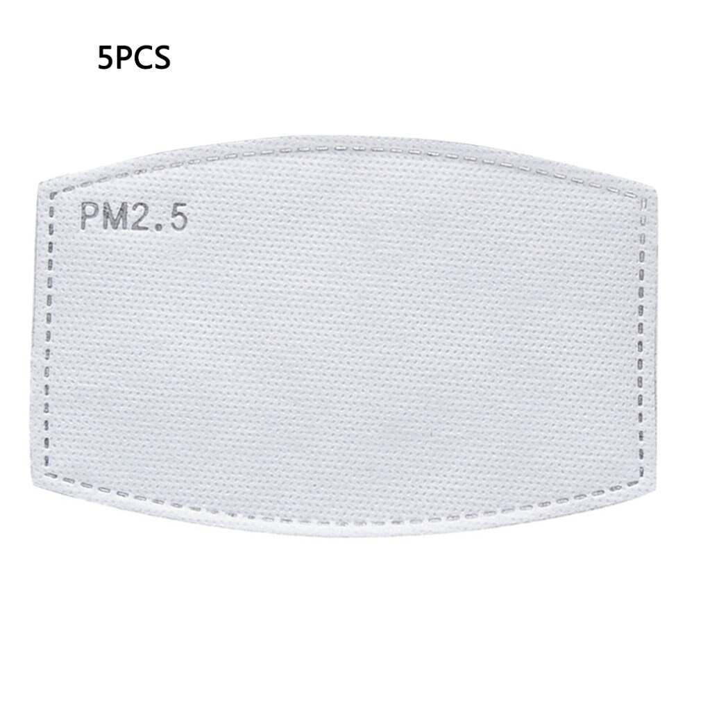 Filtro De Carbón Activado PM2.5 – 5 Capas Reemplazables Anti Niebla A