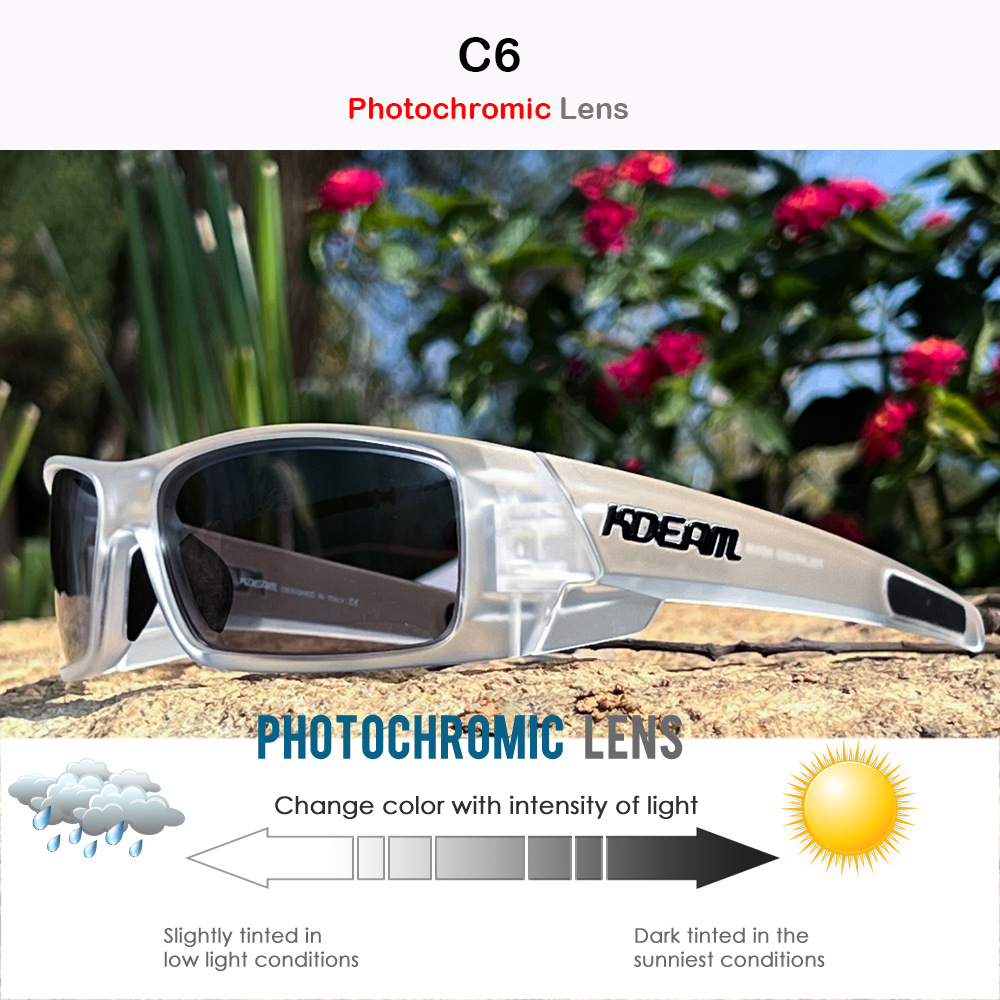 KDEAM Women Polarized Sunglasses Men Outdoor Sports Goggles Beach Fishing Sun Glasses Colorful Shades Eyewear UV400: WHITE / WHITE
