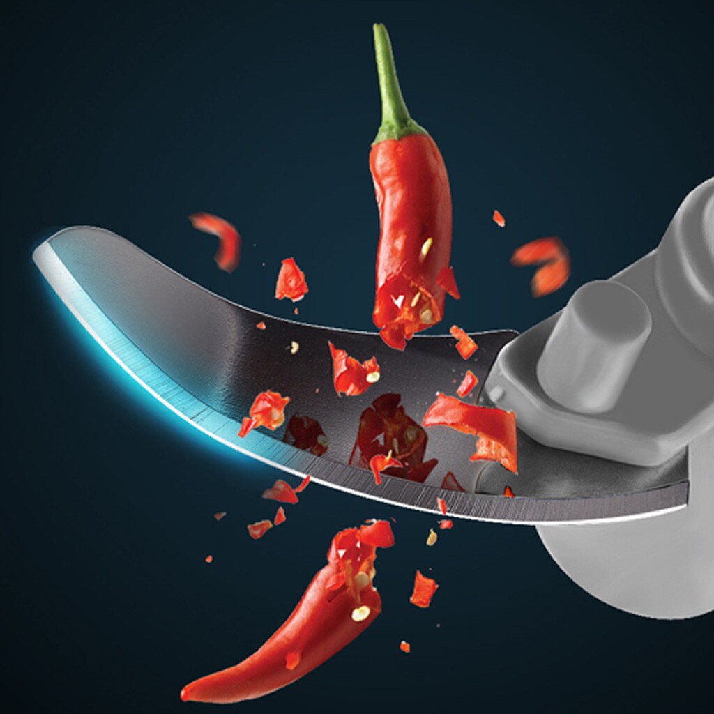 Manual Vegetable Chopper Garlic Cutter Vegetable Fruit Twist Shredder Multi-function Food Processor Crusher Manual Meat#g2