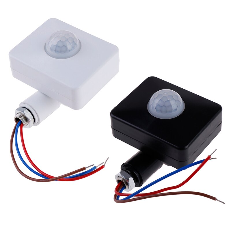 Goede Motion Sensor 12 V Automatische Infrarood Pir Motion Schakelaar Detector Dc 12 Volt Lamp Licht Outdoor Timer Sensor schakelaar