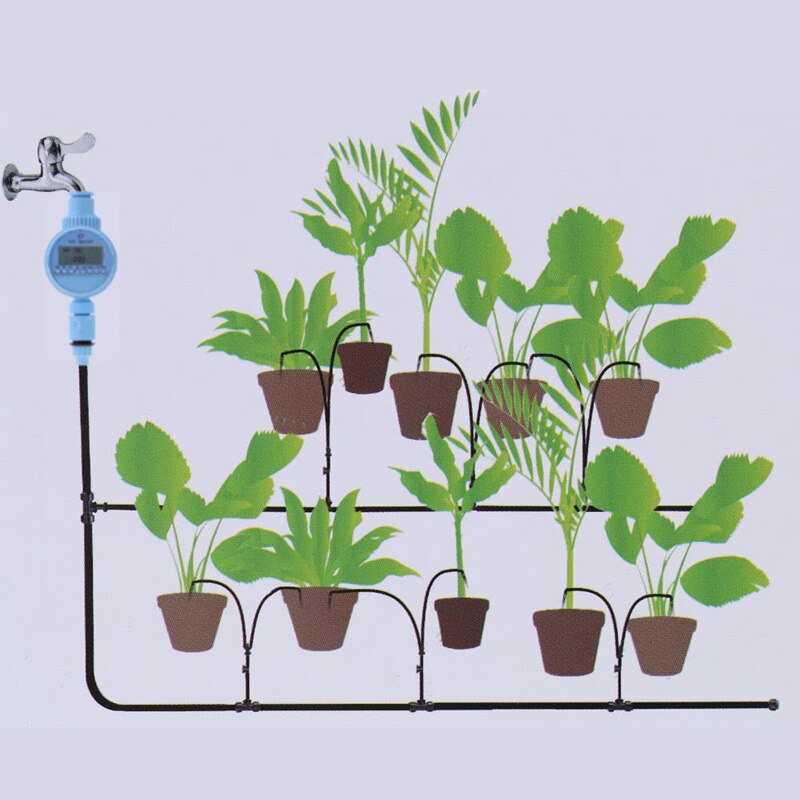 Trädgård vattning styrenhet automatisk elektrisk digital trädgård bevattning timer intelligenta blommor växt elektronisk vatten timer