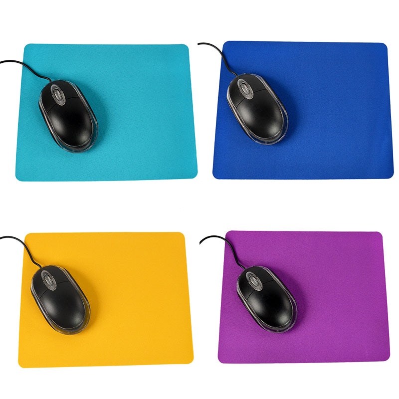 Ultra-thin Square Comfy Anti-Slip Mouse Pad For Optical/Trackball Mat Mice Pad Computer for Gaming PC Laptop Mac 215*175*0.7MM