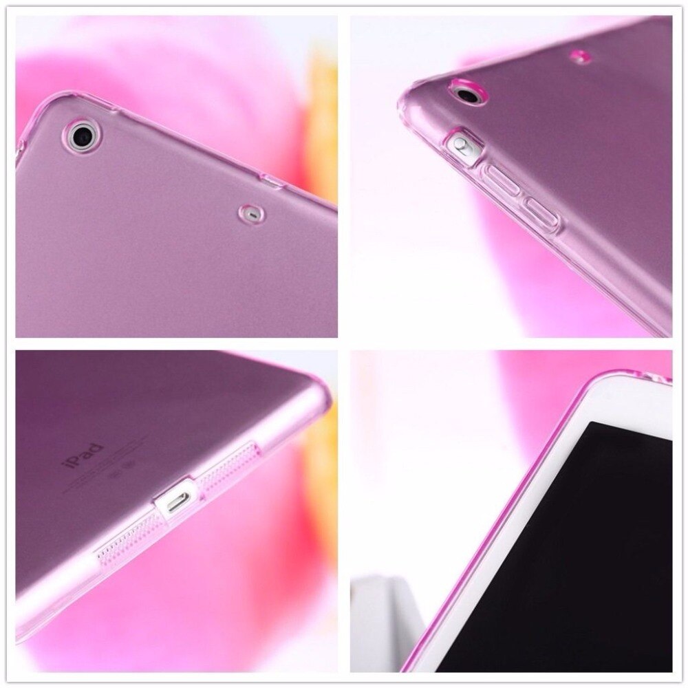 Ultra-Dunne Crystal Soft Tpu Transparant Siliconen Clear Case Cover Voor Ipad Mini 1 2 3 Tablet Pc