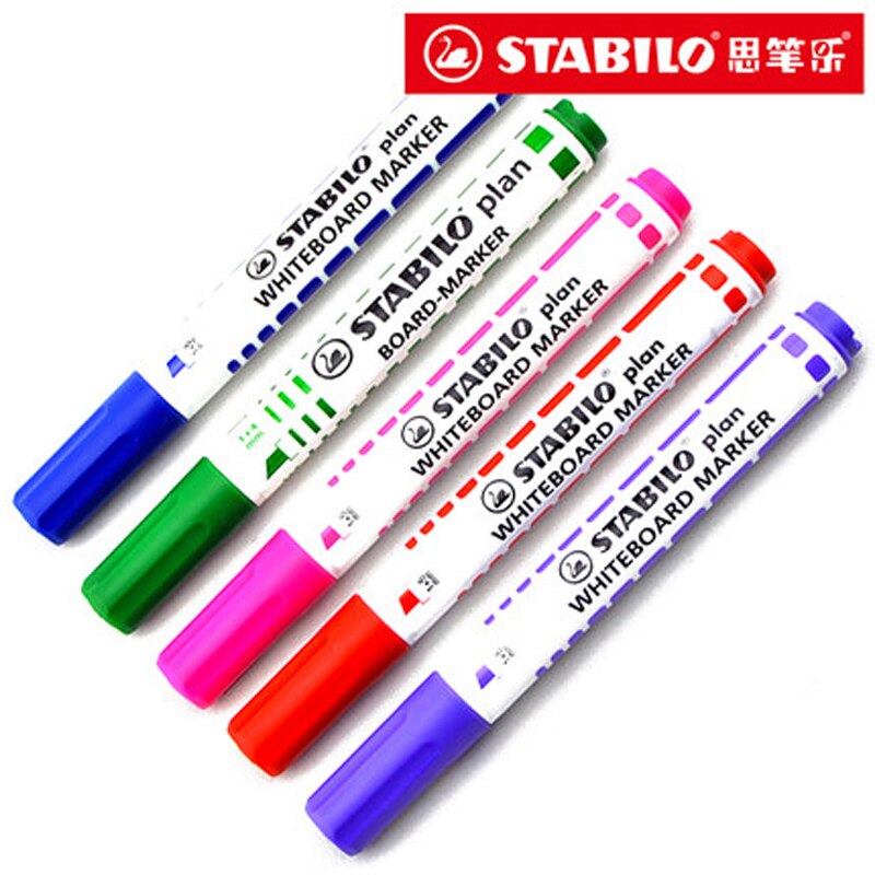 6 Pcs Stabilo 641 Gekleurde Whiteboard Marker Pen Marker Pennen School Briefpapier Kantoorbenodigdheden Whiteboard Markers Pennen