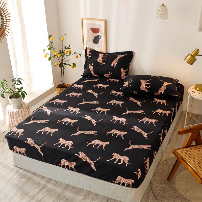 52 Roze Liefde Meisje Cover Bed Jongen Matrashoes Ademend Bed Cover Volwassen Kind Matras Protector Zomer Slaapmat: 2CDT-63002-007 / 150x200cm only cover