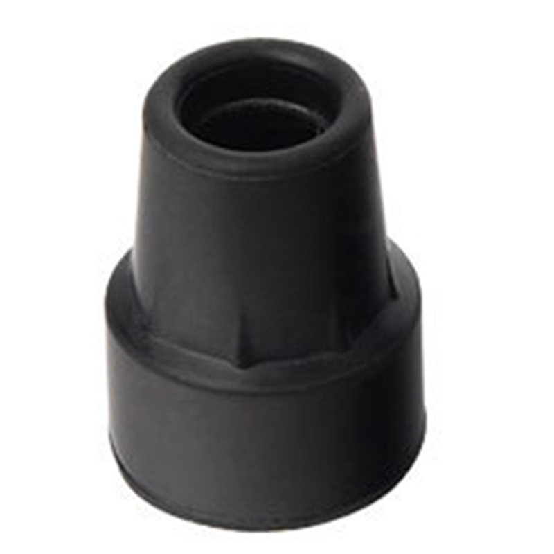 Piedi per bastoncini da passeggio accessori per stampelle con testa in gomma punte antiscivolo piedini per stampelle