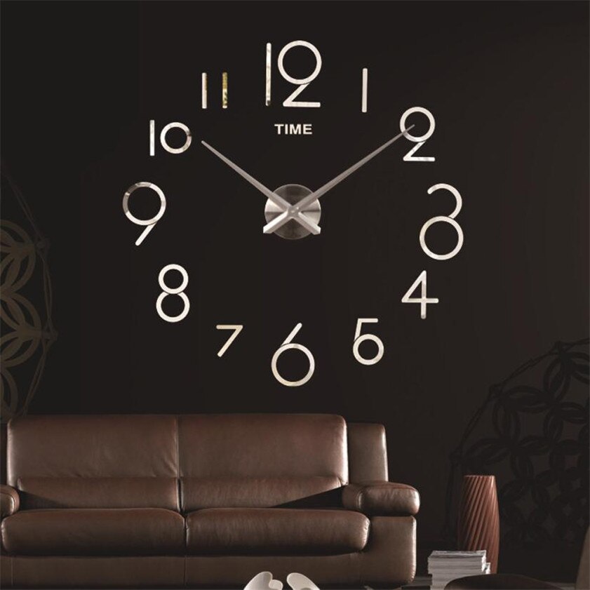 1PC LED Digital Snooze Alarm Silver Case Clock Light Control Backlight Time+Calendar 171031