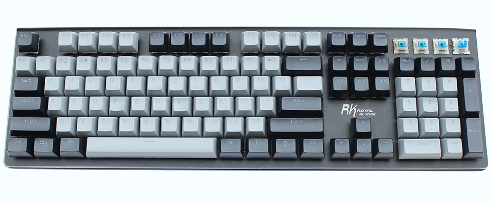 104-key SA Profile Thick ABS Keycaps Double Shot Top Shine Thru ANSI for Cherry MX Switches Mechanical Keyboard