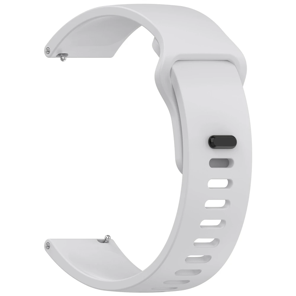 20mm 22mm silikone urrem til ticwatch pro 3 ultra rem til ticwatch gtw/gtx /s2/e2/e3/ gth udskiftning blød sportsrem