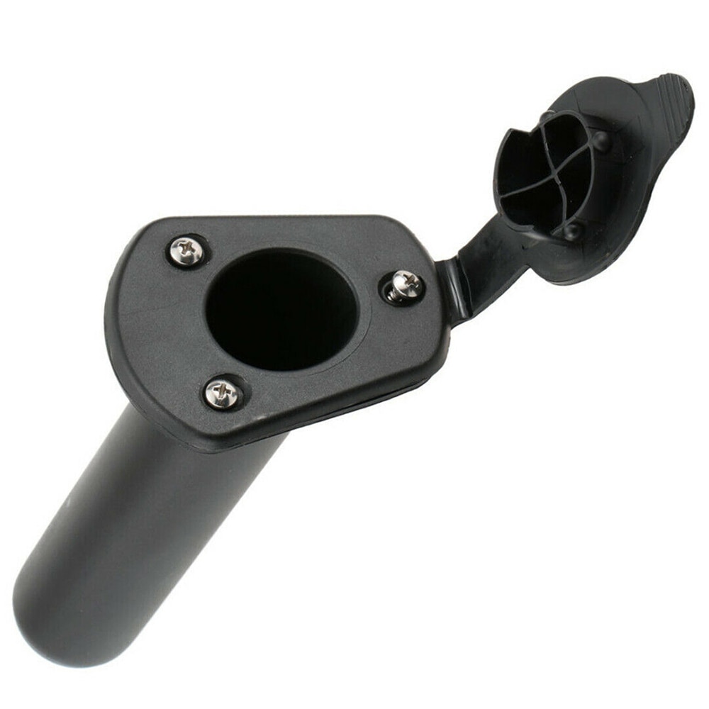 2pcs Flush Mount Fishing Boat Rod Holder Bracket With Cap Cover Kayak Fishing Tackle Rowing Boats Kayak Accessory Tool