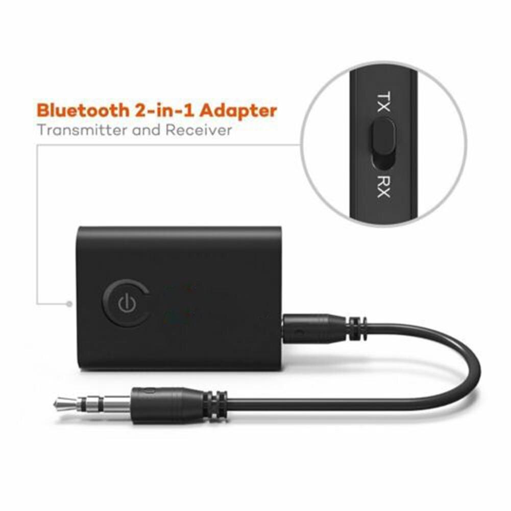 Bluetooth-kompatibel 5,0 Audio Receiver Transmitter Mini Stereo AUX USB 3,5mm Jack Für PC Kopfhörer Auto Kit Wireless adapter