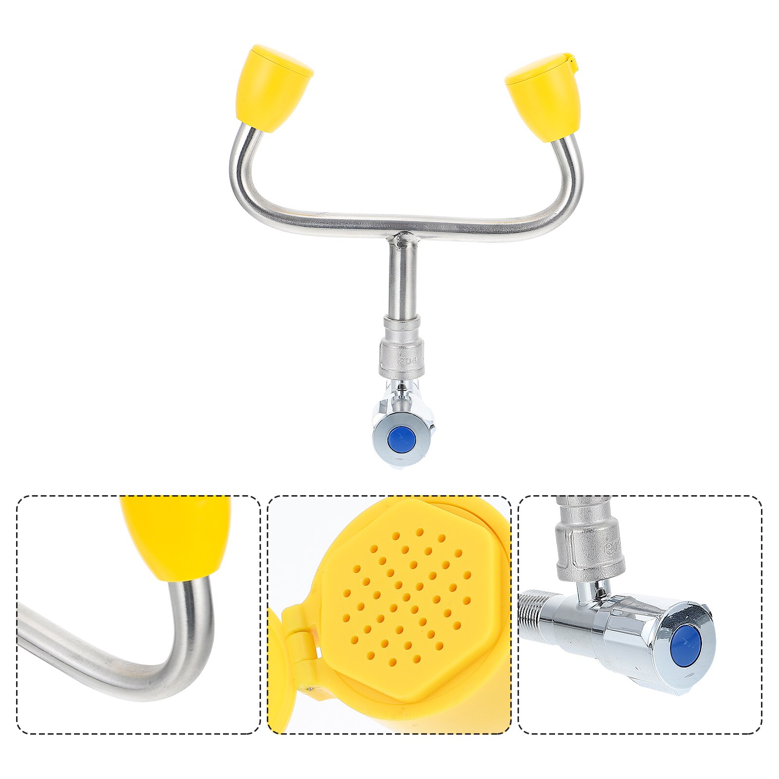 Emergency Eye Wash Unit for Sink Attachment Sink Mount Eye Flush Shower for Eyes