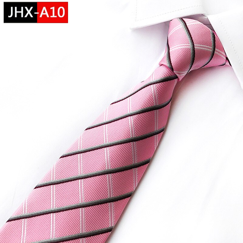 8Cm Polyester Ties Voor Mannen Formele Zakelijke Hals Tiies Huwelijkscadeau Voor Mannen Stropdas Bruidegom Party Das: A10