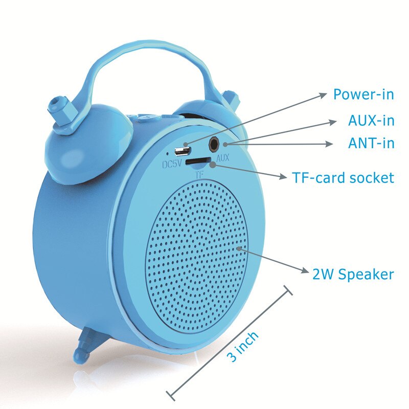 Led Display Dab +/Fm Digitale Klok Control Bluetooth Radio Dual Wekker Met Fm, Bluetooth, tf-kaart Afspelen
