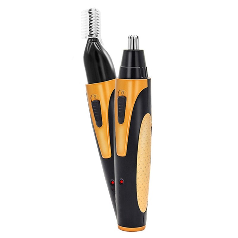 2 In 1 Usb Voor Neus Bakkebaarden Wenkbrauw Baard Oor Tondeuse Scheermes
