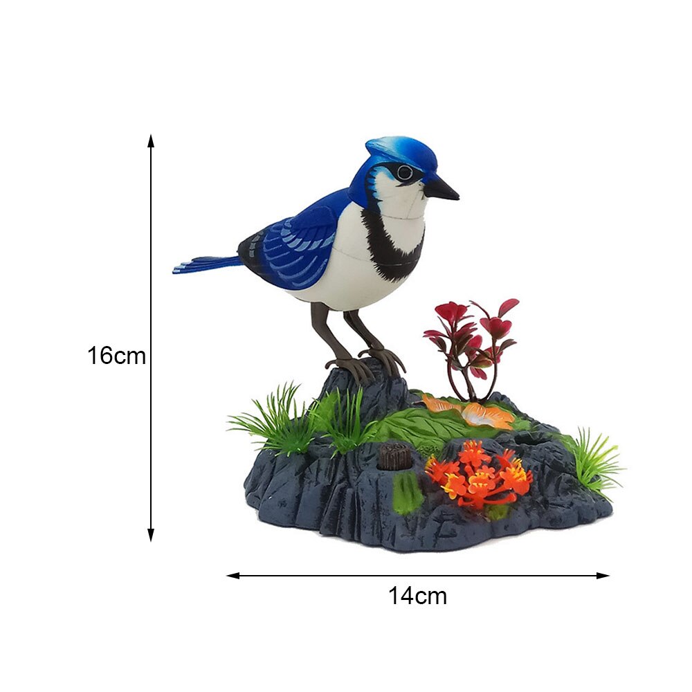 Baby Electronic Pet Toys Singing Chirping Birds Toy Voice Control Realistic Sounds Movements Kids: 2