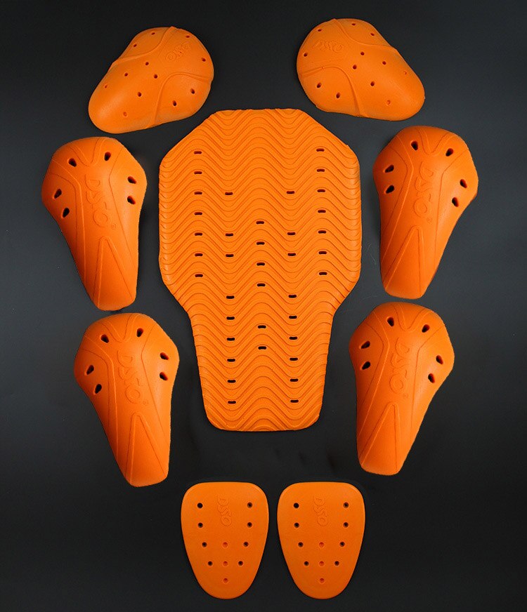 Motorcycle Jacket Insert Back body Armor Built-in Detached enhanced body armor Spine Elbow protector Universal Model