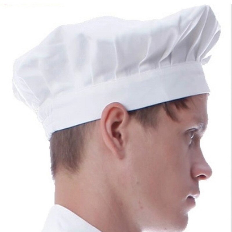 Chapeau de Chef , ajustable, extensible, pour cuisinier, boulanger, champignon