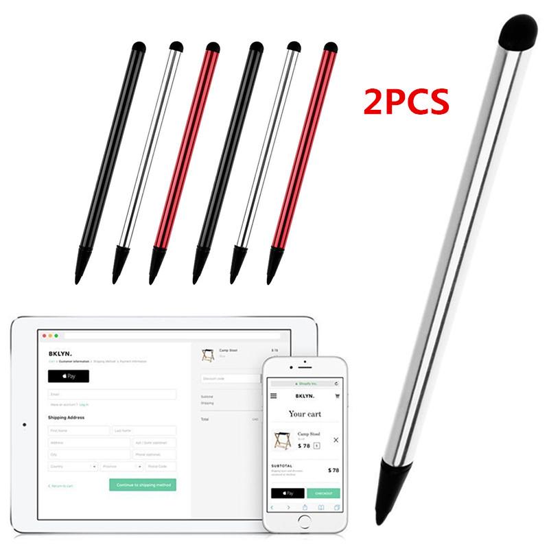 2PCS Capacitive Pen Touch Screen Stylus Pencil for iPhone iPad Tablet Universal