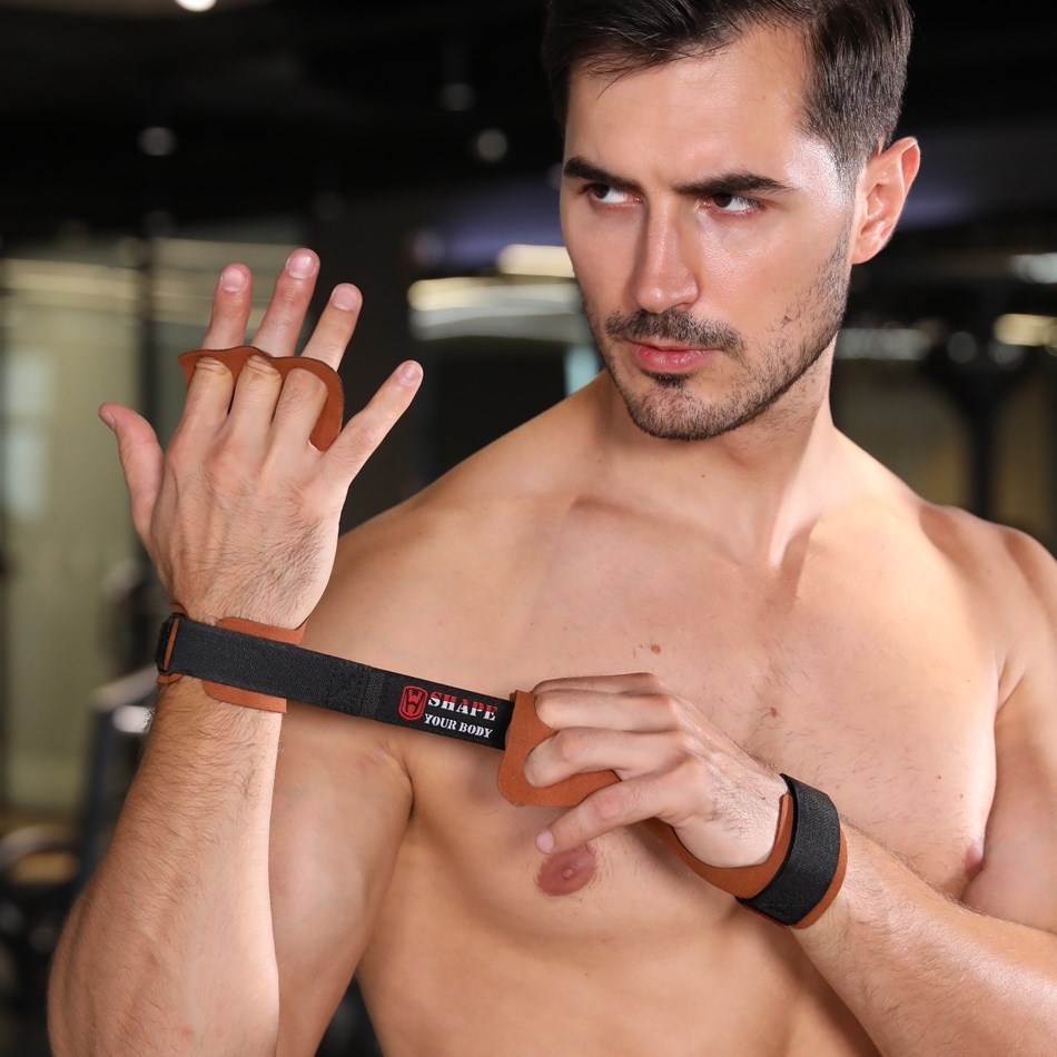 Wosweir Turn handschuhe für horizontale Stange Gewichtheben Fitness Bodybuilding Training Sport Crossfit Workout Handflächen schutz