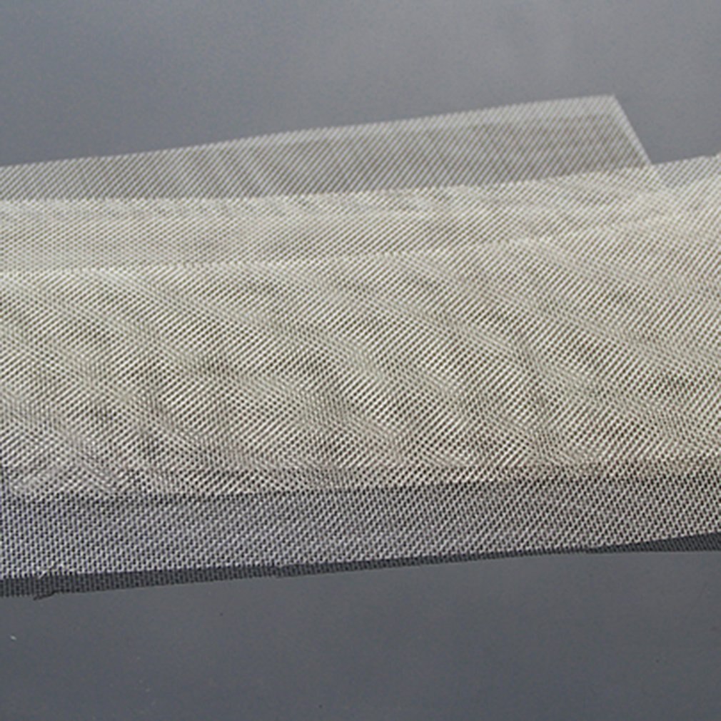 Mesh Front Fix Mesh Universal Repairing Mouldings Car Bumper Stainless Steel Grille Net Plastic Repair Fix Car Supplies