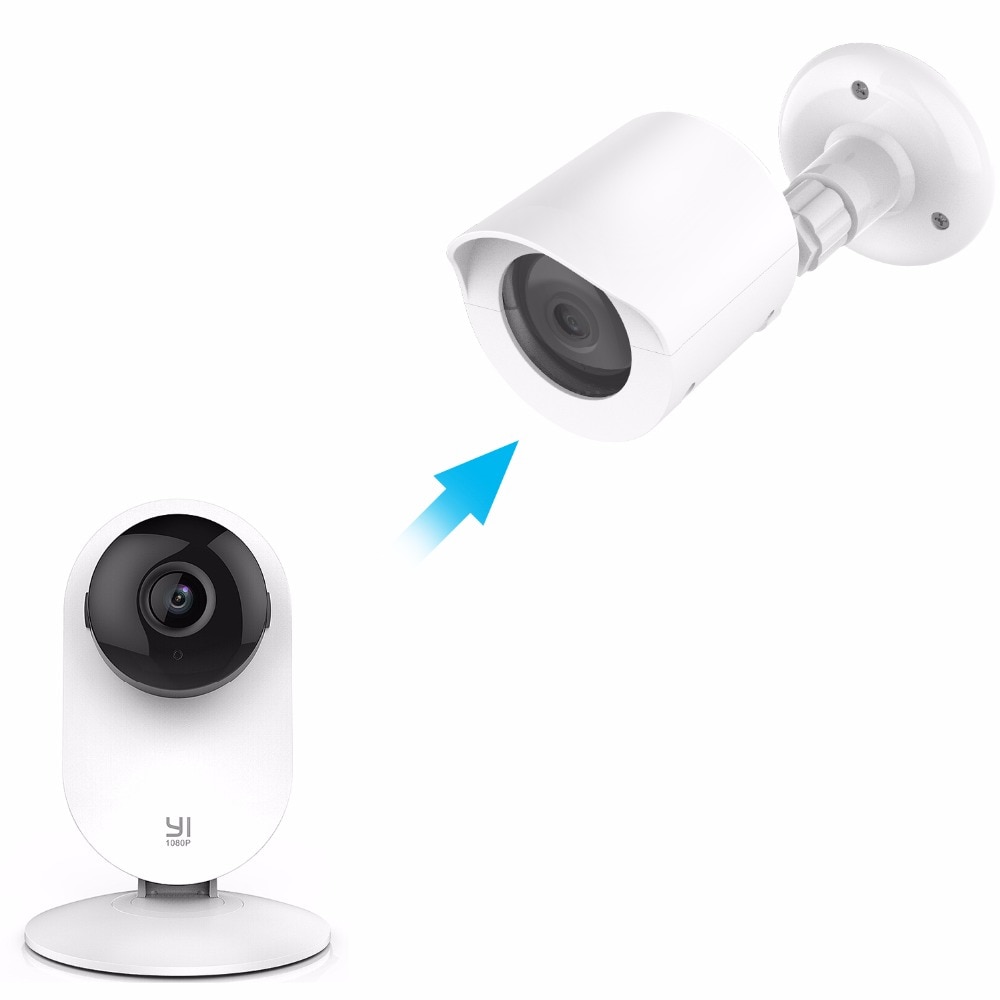 Yi Home Camera Wall Mount Bracket,Weather Proof 360 Degree Protective Adjustable Indoor & Outdoor Mount and Cover for Yi camera