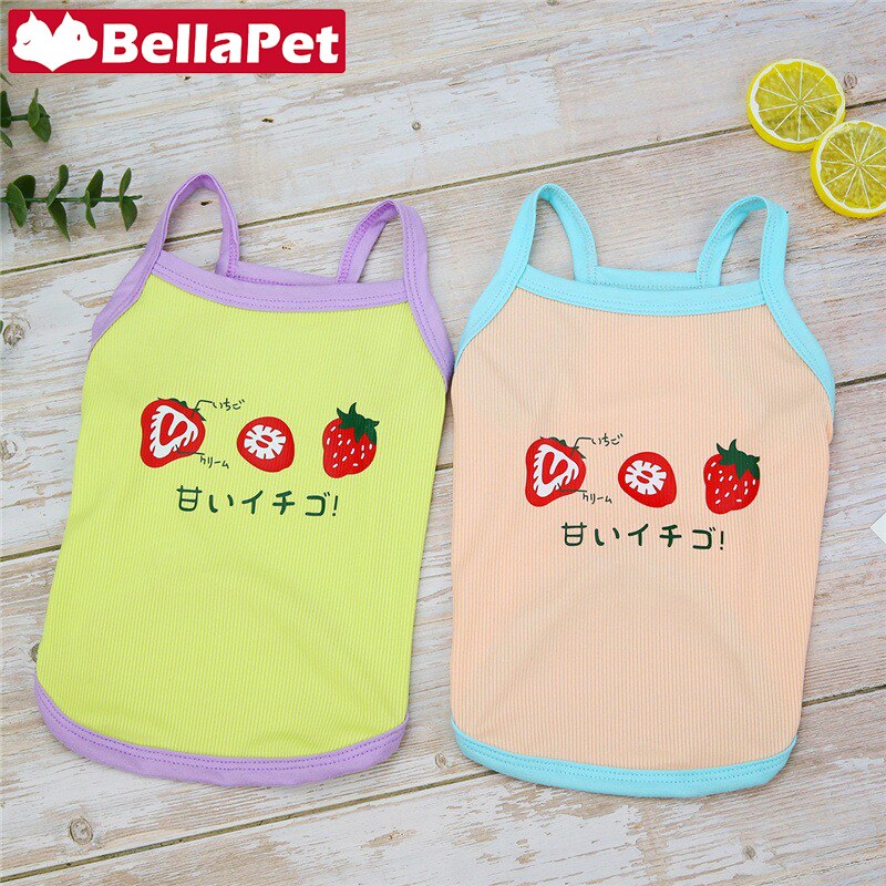 Dog Clothes Summer Cute Dogs Clothes for Small Dog Accessories Clothes Vest French Bulldog Yorkies Chihuahua Pomeranian