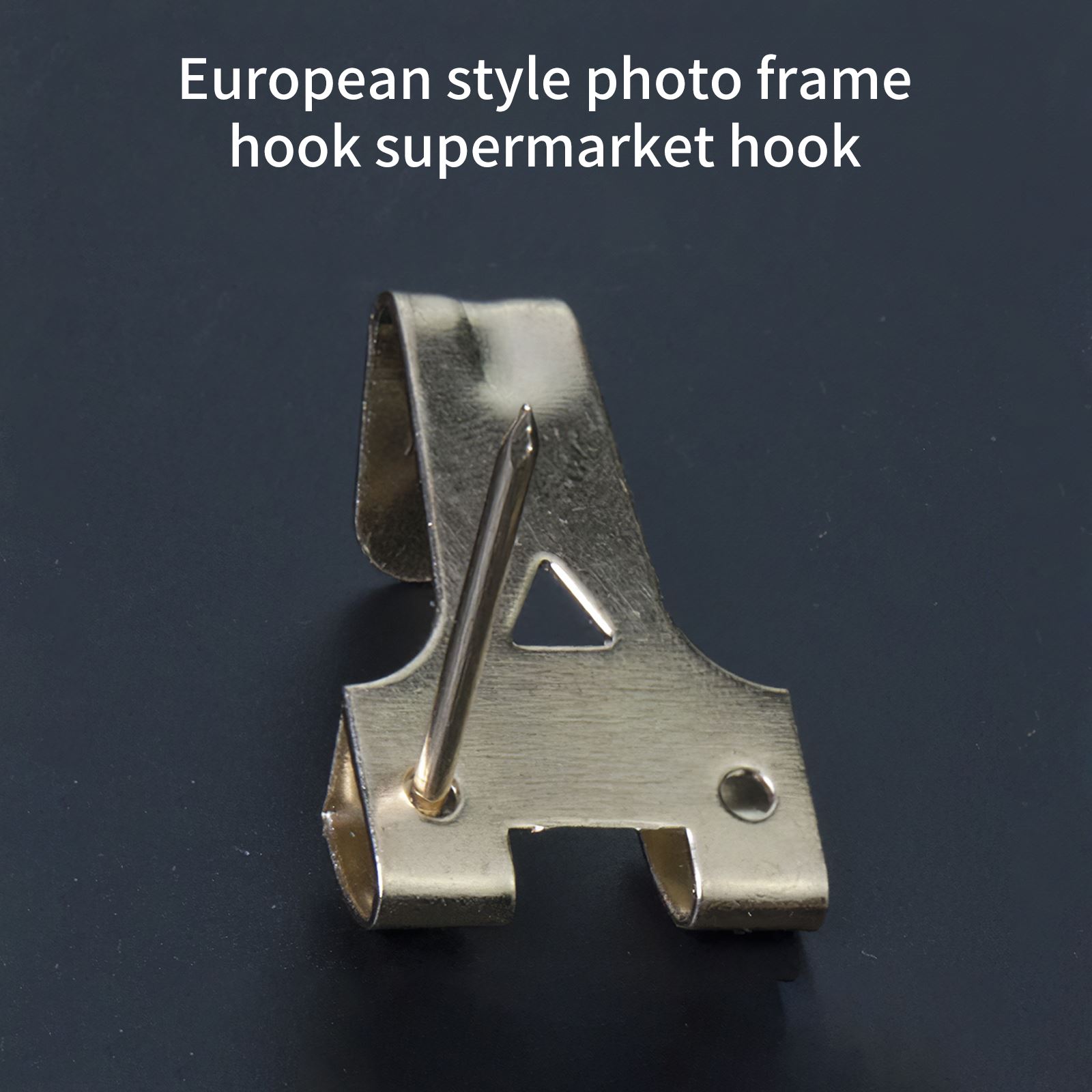 Durable Iron Photo Frame Hook Set Picture Hanging Kit Heavy Duty 40LB Hooks Kit Picture Hangers With Nails For Hanging Painting