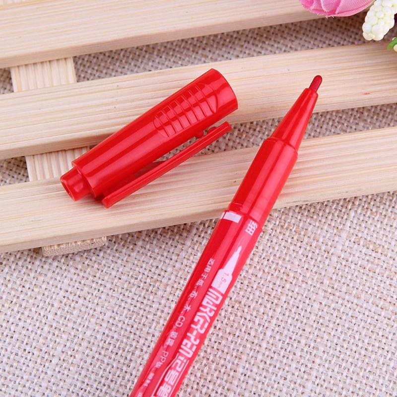 Permanent Marker Pen DIY Painting Oily Pen Kids Learning Stationery Quick-Drying Permanent Painting Marker Pen DIY Oily Pen