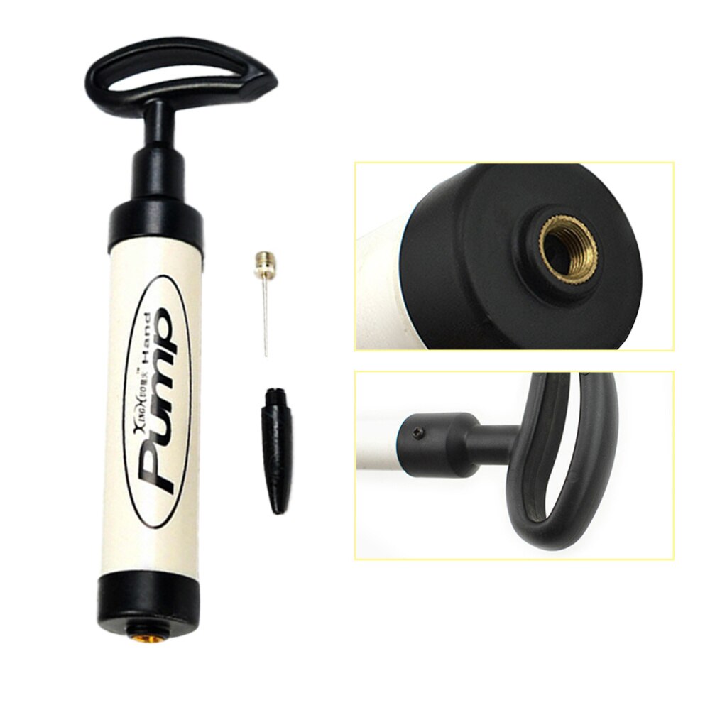 Mini Sports Ball Pump Ball Balloon Air Pump Ball Inflator with Pin Needle for Basketball Football Volleyball