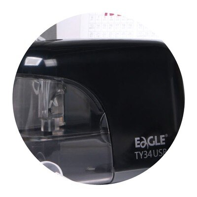 Eagle – taille-crayon électrique automatique, , papeterie scolaire pour étudiants, rechargeable par batterie/USB